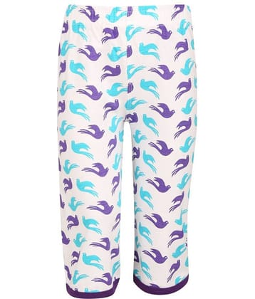 Sini Mini Pack of 1 Girls Cotton Capris ( Multi )