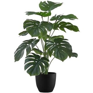 De Gardenia Artificial Money Plant- 55 cm Tall Lifelike Green Ornamental Plant for Interior Home and Office Decor Pot Not Included