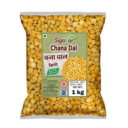 Sigotar Chana Dal, Split Bengal Gram, Rich in Protein & Fiber for Daily Meals & Recipes1 kg Sigotar Chana Dal, Split Bengal Gram, Rich in Protein & Fiber for Daily Meals & Recipes1 kg