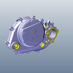 COVER COMPLETE RIGHT CRANKCASE - Xtreme 125 - 11330ACL000S