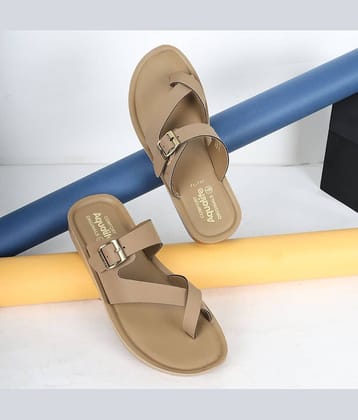 Aqualite Beige Women's Floater Sandals