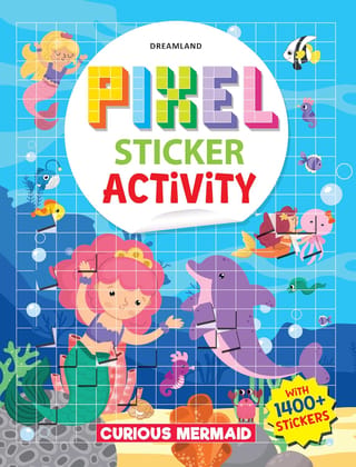 Pixel Sticker Activity Book: Curious Mermaid – Over 1,400 Stickers for Kids Age 4+ | Underwater Pixel Art, Sticker Puzzles Pixel Sticker Activity Book: Curious Mermaid – Over 1,400 Stickers for Kids Age 4+ | Underwater Pixel Art, Sticker Puzzles