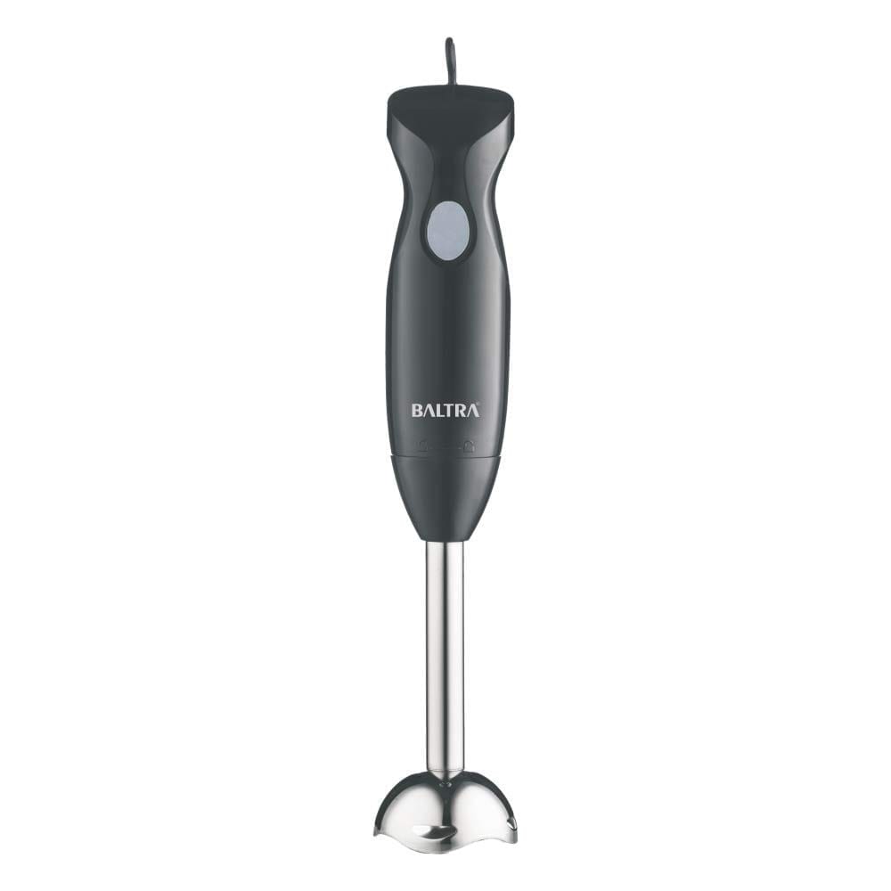 BALTRA Honest Electric Hand Blender 250 Watts AC Motor with Push Button Control, Low Noise Blender, Overheat Protection, Stainless Steel Blade, Light Weight, Every Day use Hand Blender (Black)