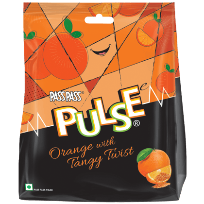 Pulse Pyramid Pouch || Orange Candy || 50 Pieces || 190 Grams