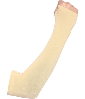 Mahek Accessories - HighPerformance UV Sun Protection Arm Sleeves Beige - Single Set