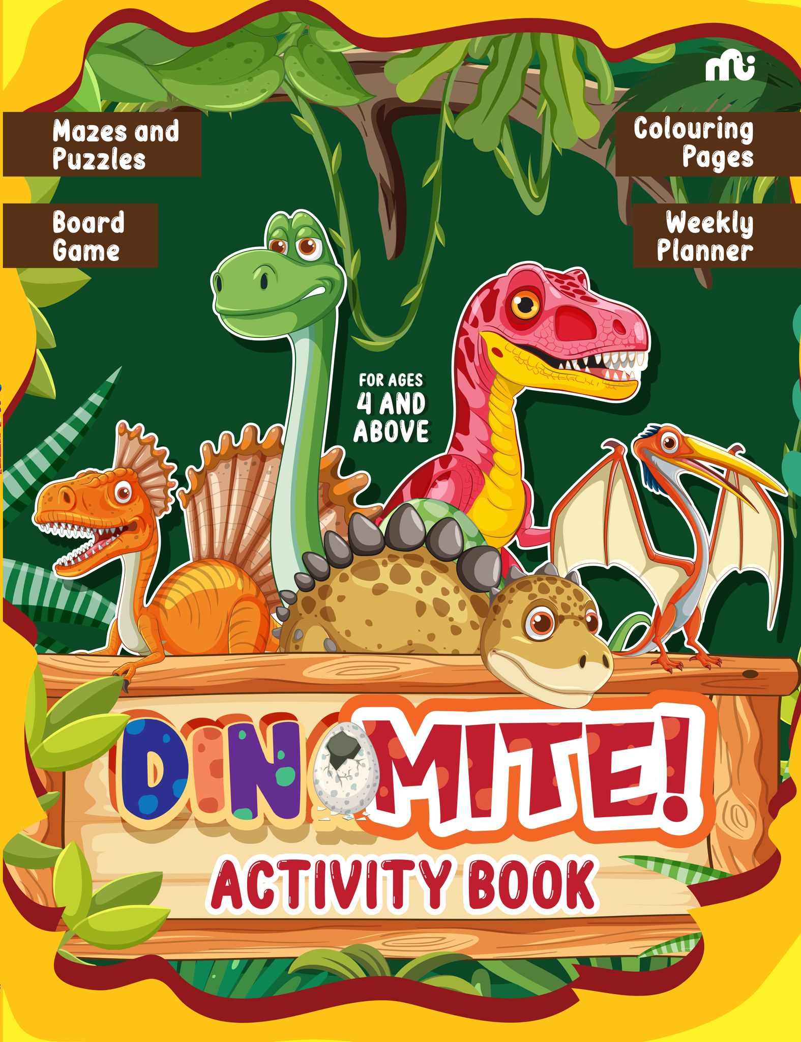 Dinomite Activity Book