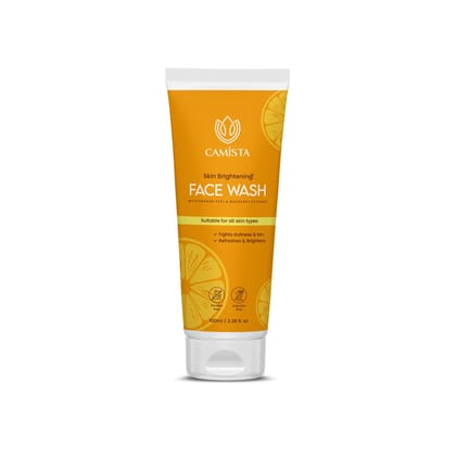 CAMISTA Skin Brightening Face Wash with Orange Peel & Mulberry Extract CAMISTA Skin Brightening Face Wash with Orange Peel & Mulberry Extract