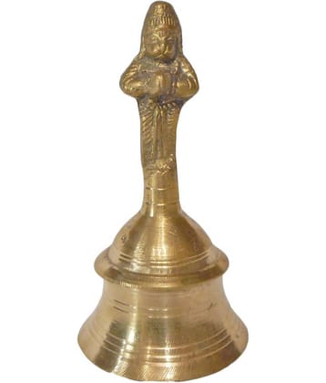 SwadesiBuyzzar - Brass Pooja Bell (Pack of 1)