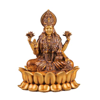 Artarium Maa Laxmi Statue Lakshmi Devi Idol Figurine Lakshmi MATA Murti Maa Idol for Car Dashboard Temple Pooja Room Diwali Decoration (Lotus Laxmi 4 inch) Artarium Maa Laxmi Statue Lakshmi Devi Idol Figurine Lakshmi MATA Murti Maa Idol for Car Dashboard Temple Pooja Room Diwali Decoration (Lotus Laxmi 4 inch)