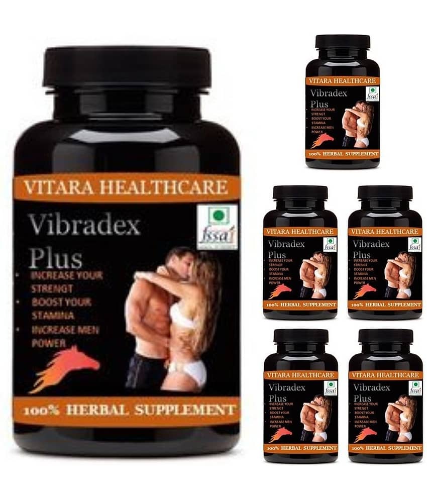 Hindustan Herbal vibradex plus 180 no.s Capsule Pack of 6