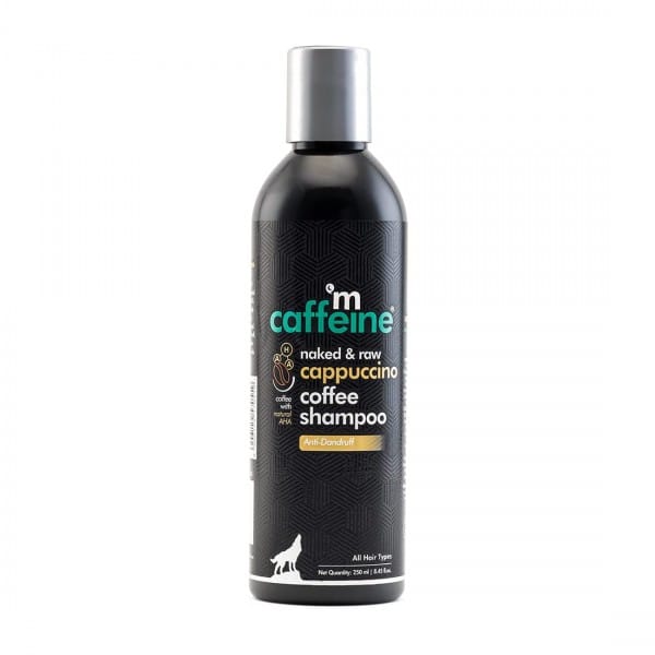 mCaffeine Anti Dandruff Shampoo for Women & Men | Shampoo for Dry Scalp & Dandruff | Goodness of Coffee, Natural AHA & Cinnamon | SLS & Paraben Free - 250ml
