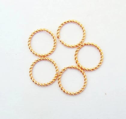 Beautiful Gold Plated Designer Nose Pin Wedding Nose Ring Fashion Gift Jewellry
