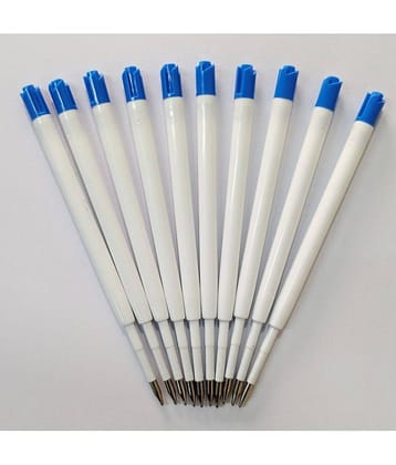 KK CROSI POLY JOTTER REFILL Blue Nib 0.6 mm Refill  (Pack of 10, Blue Ink)