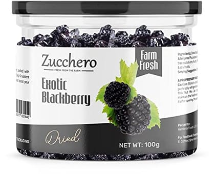 Zucchero Exotic Dried Blackberry, 100g | Crunchy & Goey Berries Zucchero Exotic Dried Blackberry, 100g | Crunchy & Goey Berries