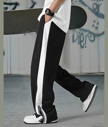 AOOSH Black Polyester Men's Trackpants ( Pack of 1 )