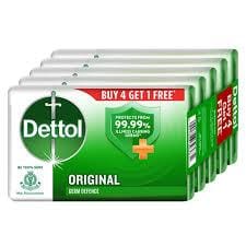DETTOL ORIGINAL SOAP 4*45G-1180G