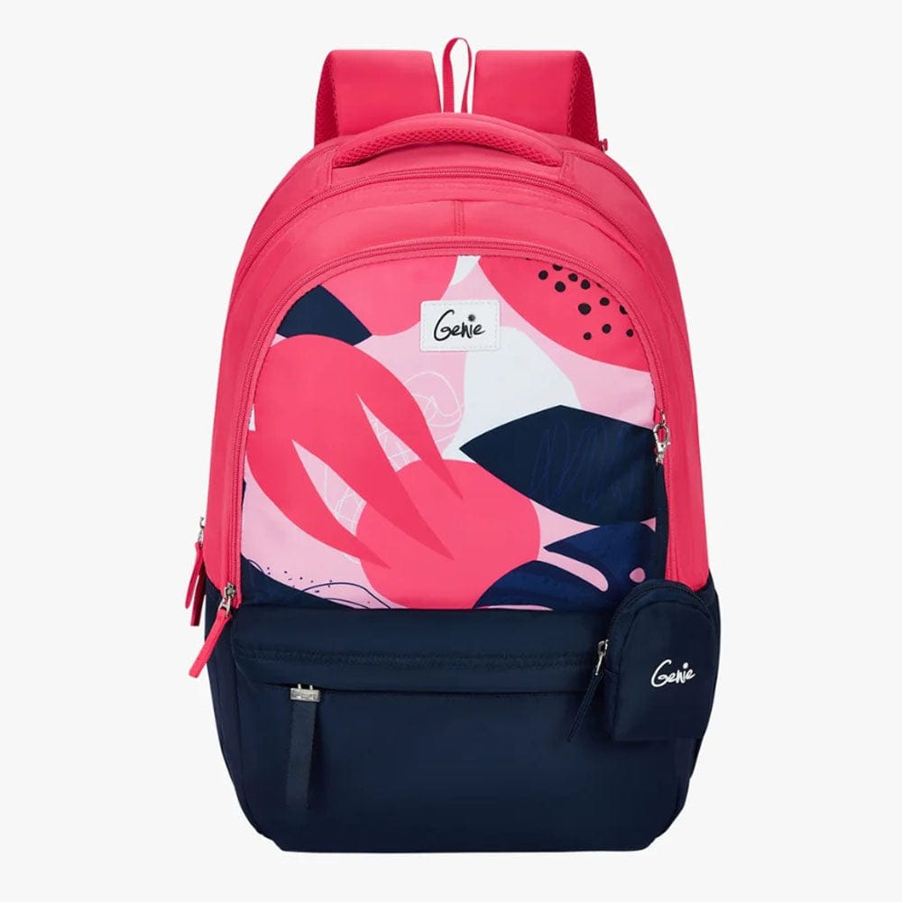 Genie Lucy 40L Laptop Backpack with Raincover Pink