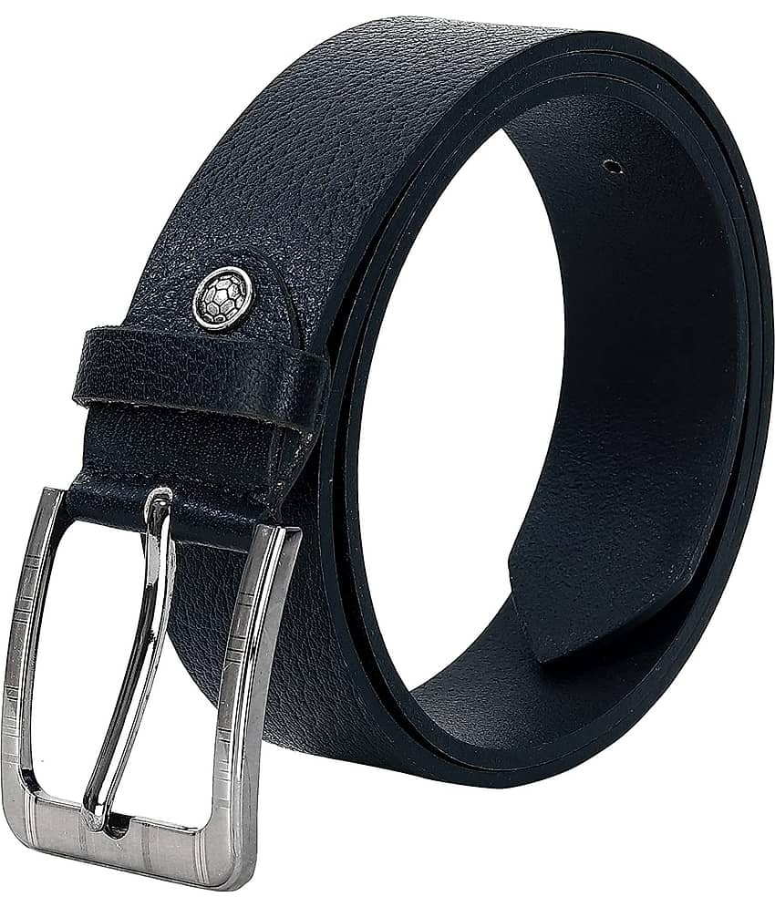 Leather World - Black 100% Leather Men's Formal Belt ( Pack of 1 )