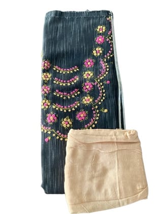 black knot stitch suit 