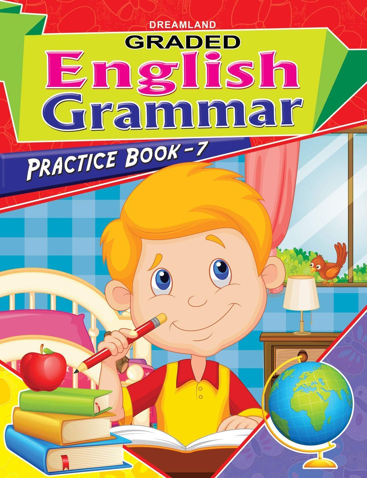 07. Graded English Grammar Practice Book - 7 [Paperback] Dreamland Publications