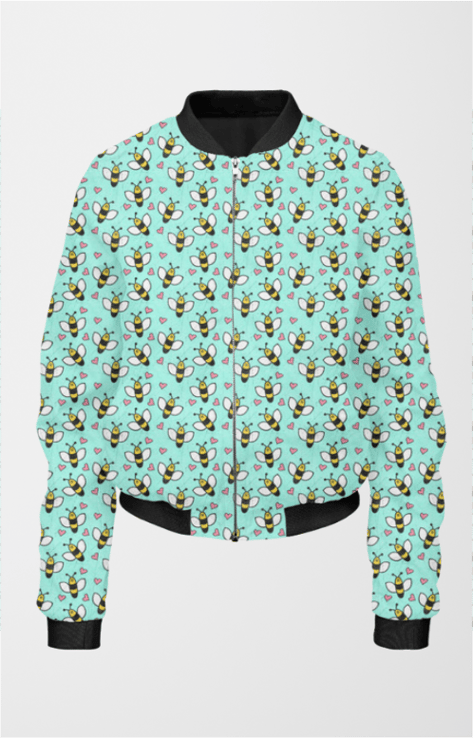 Bomber Jacket (Women) - Bee My Honey
