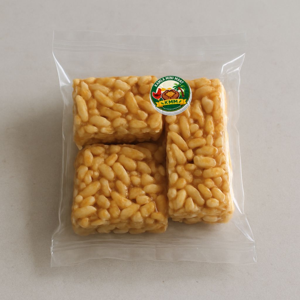 Kamla Mini Mart's puffed rice chikki