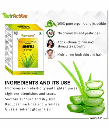Nutractive Aloevera Powder 100 Gm Pack of 2
