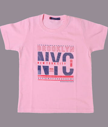 NEUVIN Pack of 1 Boys Cotton T-Shirt ( Orange )