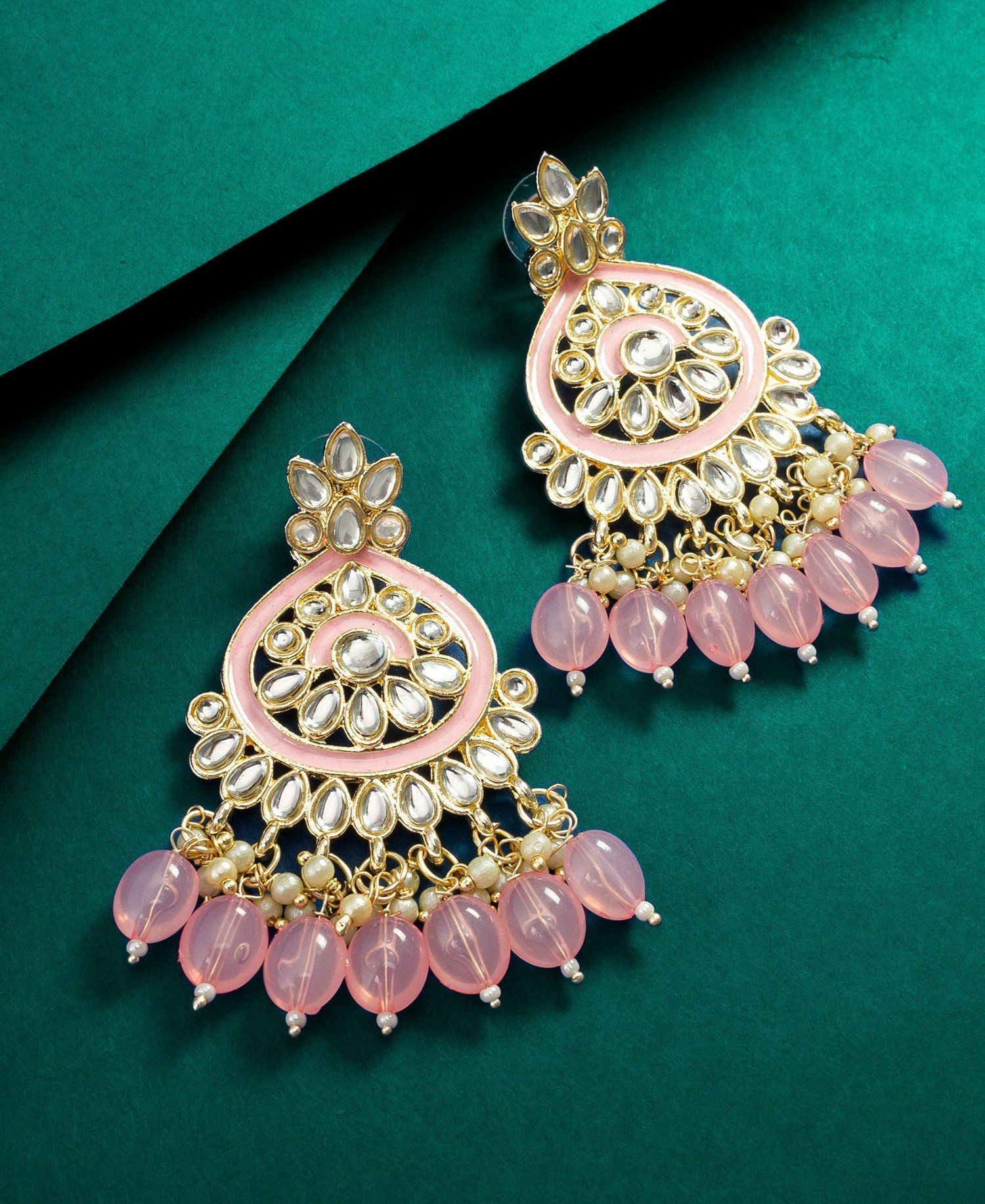 Morison Golden Leaf Earrings Natureâ€™s Elegance