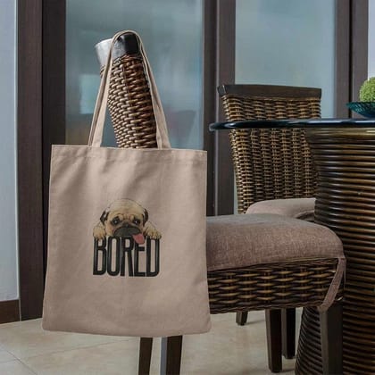 Bored Pug Baby Tote Bag