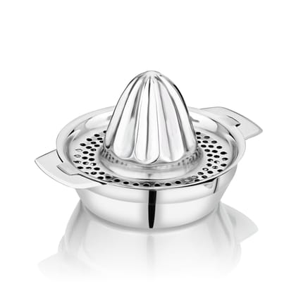 RK Glasses Stainless Steel Citrus Juicer, Manual Hand Press Lemon & Orange Squeezer with Strainer for Fresh Juice � Durable, Easy to Clean