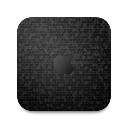 Black Honeycomb Skin For Apple Mac Mini
