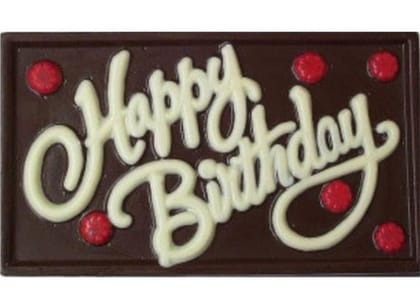 Myfa Chocolates Happy Birthday Bar | Chocolate Gift Bars