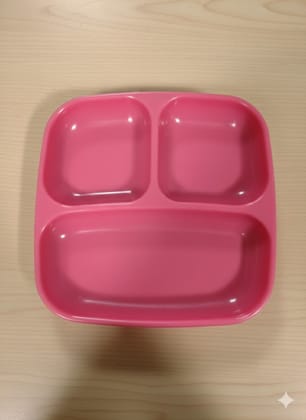 Dark Wolf Pav Bhaji Plate Traditional Serving Plate for Indian Snacks