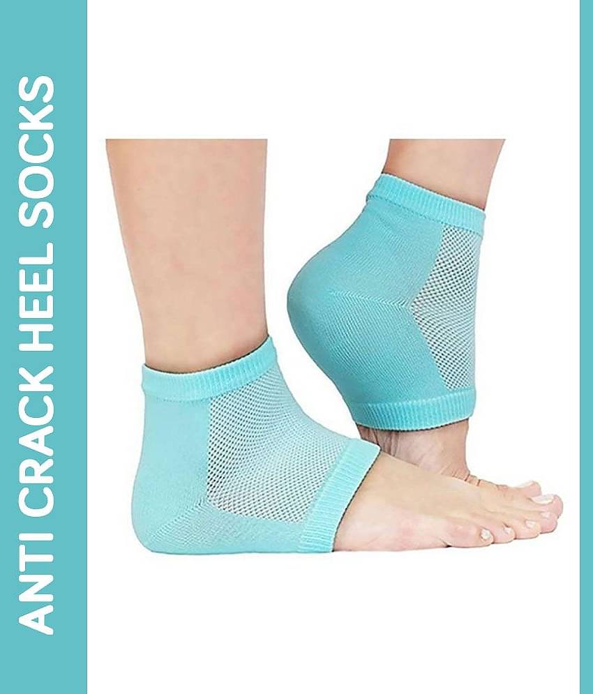 Kozycare Silicone Gel Heel Socks With Gel Pad Foot Protectors Free Size