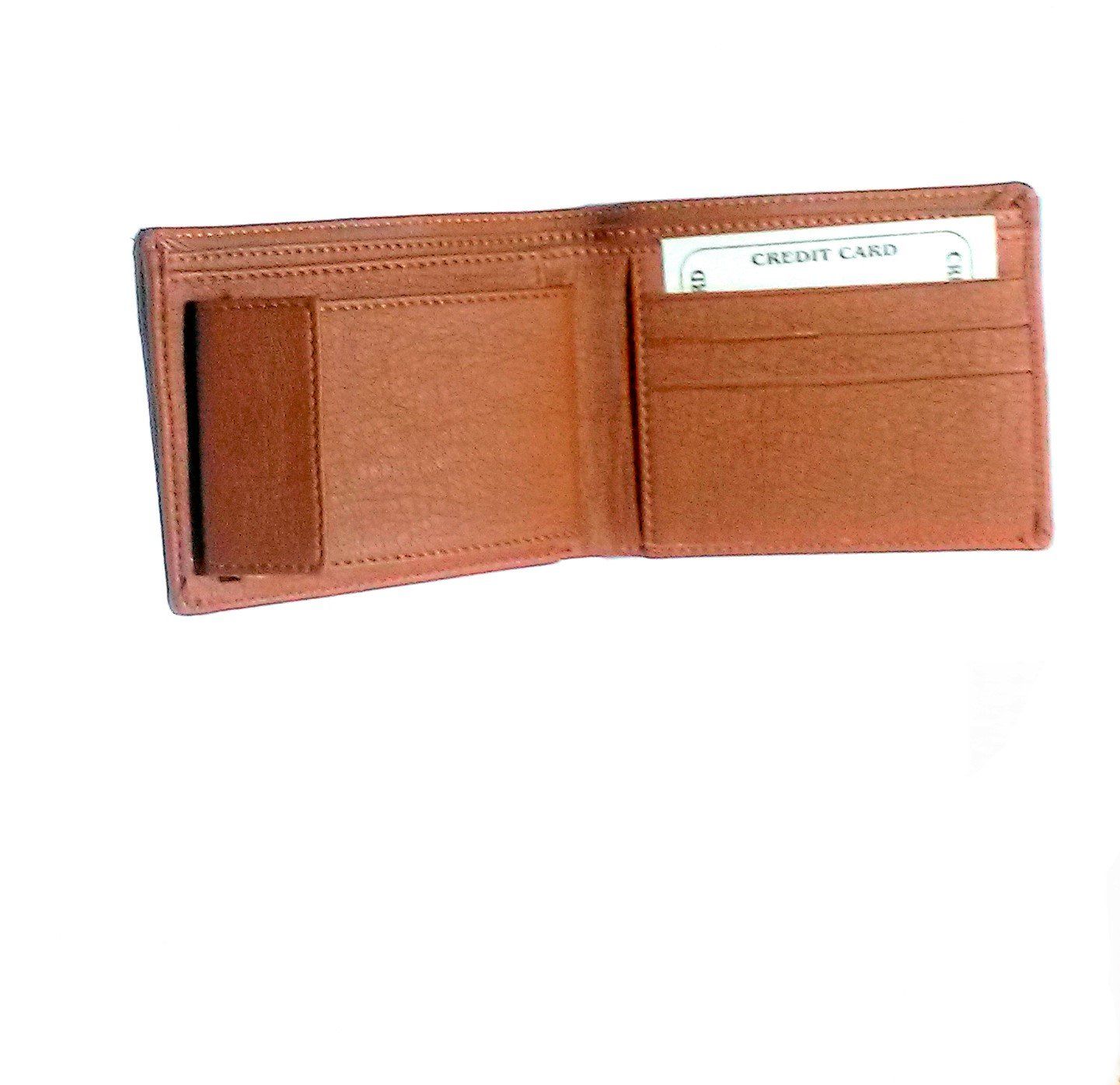 Nawani D.7 Men Brown Leather Wallet (6 Card Slots),Size-11/9 cm