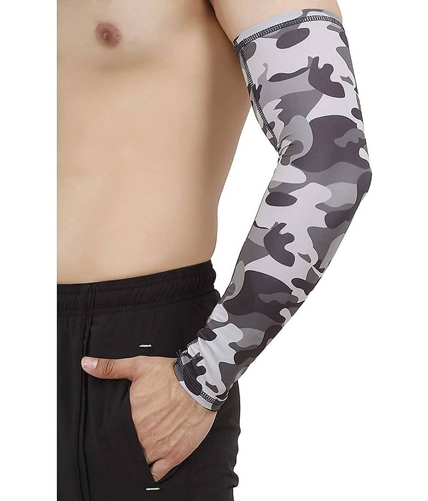 Mahek Accessories - Multicolor Printed Riding Sleeves ( Single Set )