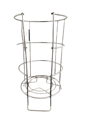 Rahul Professionals Fire Extinguisher Stand for 6 Kg, 4 Kg, White Color (Pack of 1)