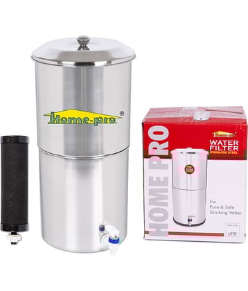 HomePro Manual Water Filter 21 L  21 Ltr Gravity Water Purifier