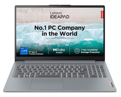 Lenovo IdeaPad Slim 3, Intel Core i7-13620H, 13th Gen, 16GB RAM, 512GB SSD, FHD IPS 300 Nits, 15"/38.1cm, Windows 11, MSOffice 21, Grey, 1.6Kg, 83EM008GIN,1Yr ADP Free,Alexa Built-in Laptop Lenovo IdeaPad Slim 3, Intel Core i7-13620H, 13th Gen, 16GB RAM, Lenovo IdeaPad Slim 3, Intel Core i7-13620H, 13th Gen, 16GB RAM, 512GB SSD, FHD IPS 300 Nits, 15"/38.1cm, Windows 11, MSOffice 21, Grey, 1.6Kg, 83EM008GIN,1Yr ADP Free,Alexa Built-in Laptop Lenovo IdeaPad Slim 3, Intel Core i7-13620H, 13th Gen, 16GB RAM,