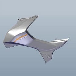 SET TANK COVER L SIDE MAGM NH 303M - Xtreme 160 - 17560ABZ600TS