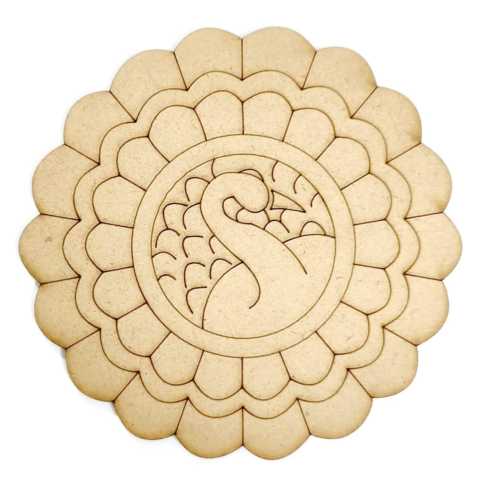 Brand Zero Pre Marked MDF Base - Design 2021 - Select Your Preference Of Size & Thickness