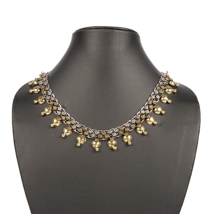 Tribes India Metal Polished Necklace Tribes India Metal Polished Necklace