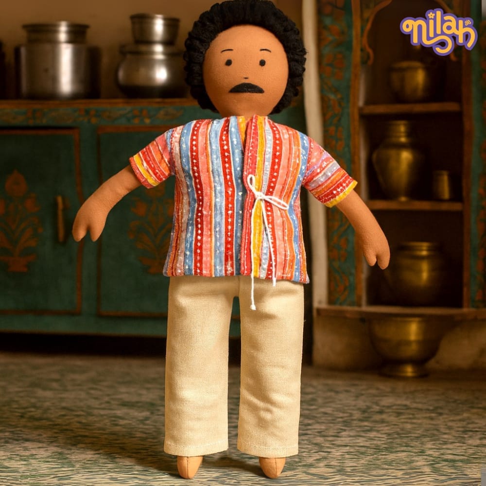 Nilah's Appa in Multicolour Shirt