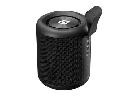 Portronics SoundDrum P 6-7 Hour Playback, In Built Mic, USB Slot, Type C Charging - Black Portronics SoundDrum P 6-7 Hour Playback, In Built Mic, USB Slot, Type C Charging - Black