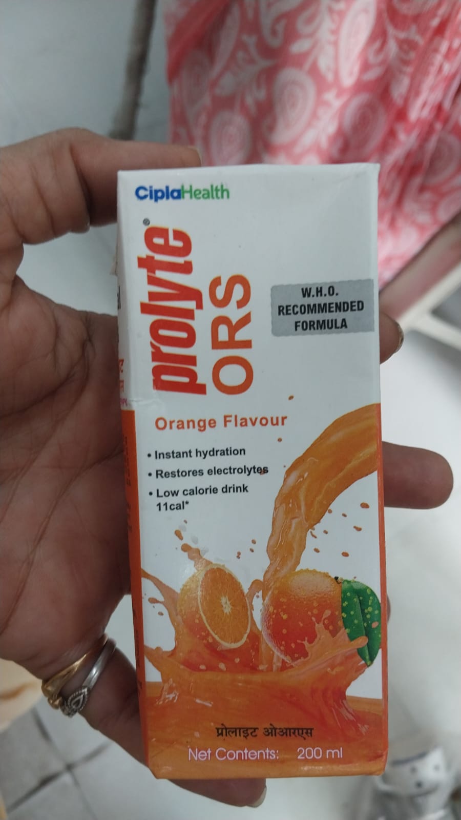 ORS Orange Flavor