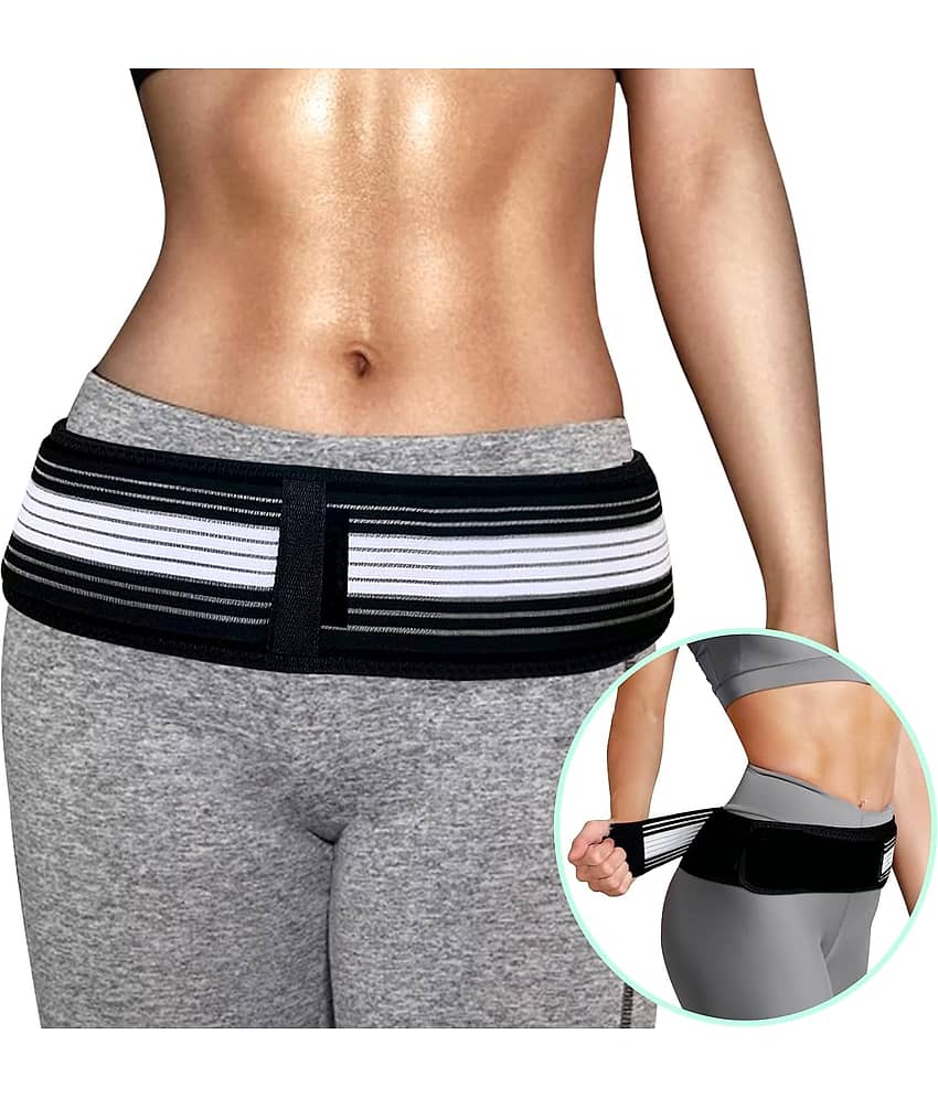Sciatica Pain Relief Belt - Flexi Back Belt- Lower Back Support Brace for Men and Women - Pelvic Support Belt - Trochanter Belt - Sciatica Pelvis Lumbar Hip Pain Relief Pelvic Belt, Pack of 1