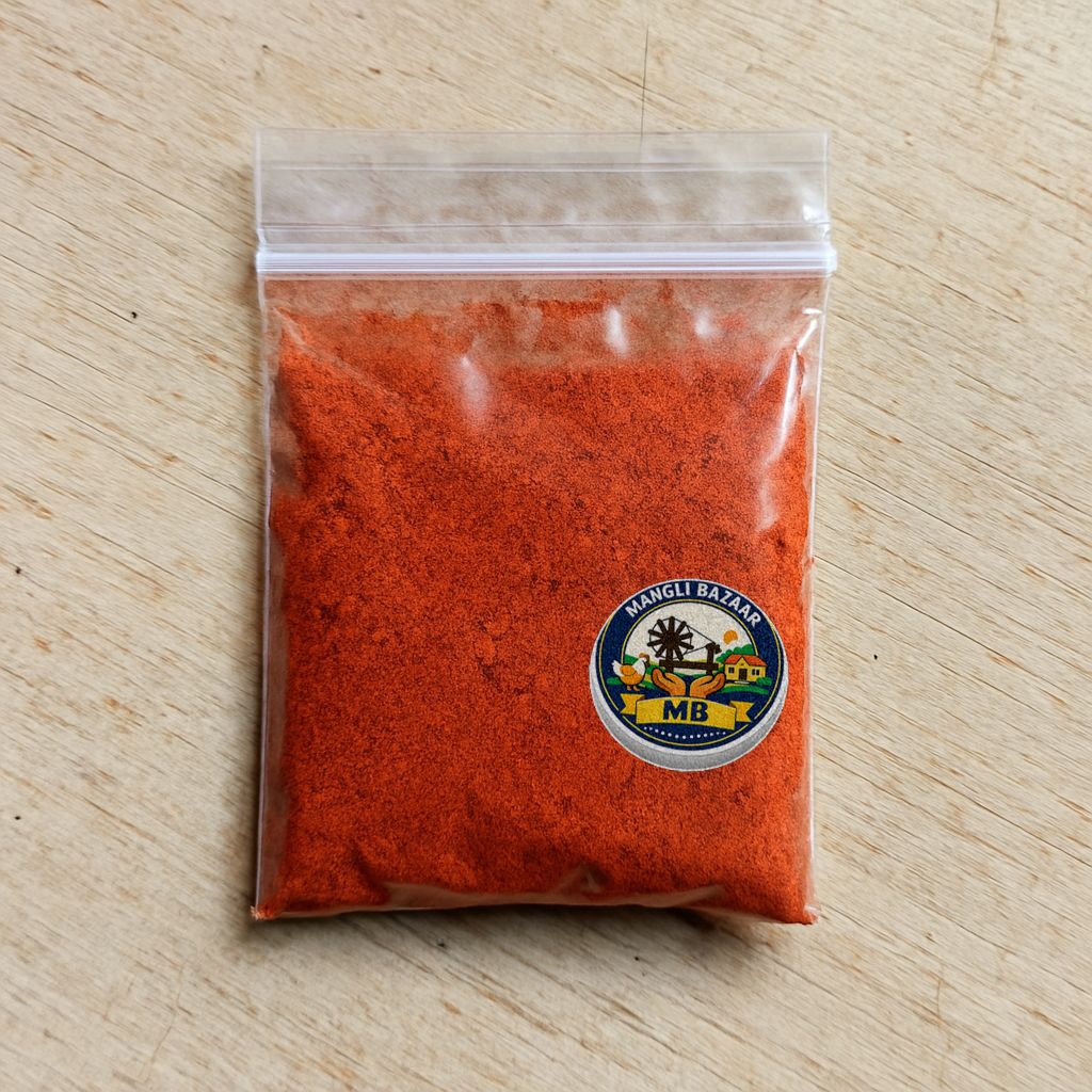 Mangli Bazaar's premium red chilli powder