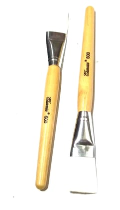 Facial Mud Mask Cosmetic Makeup Brushes (Multicolour) - Pack of 2 Pieces