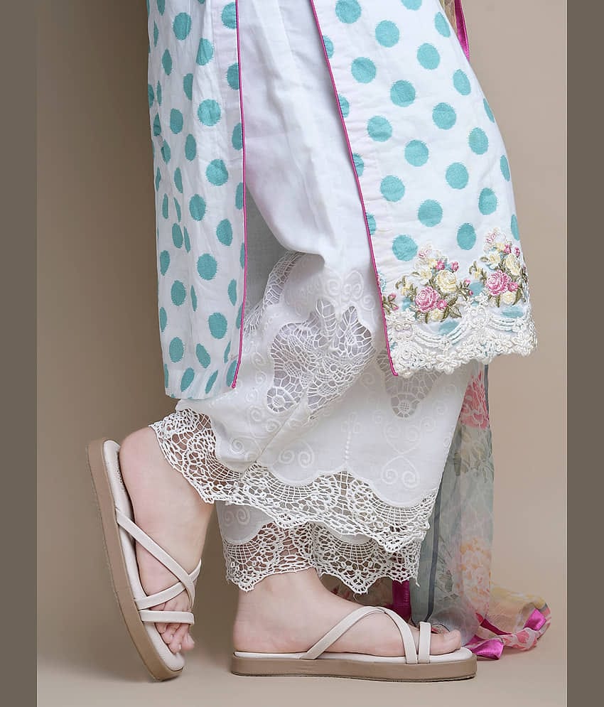 Shoetopia Cream Women's Flats